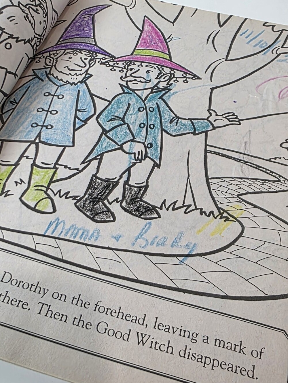 2009 The Wizard Of Iz Coloring Book - Picture 5 of 8